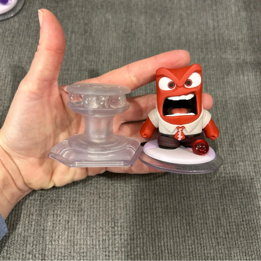 Disney Infinity 3.0 Inside Out Lot Disgust, Sadness, Joy, Anger, Fear - Picture 8 of 12